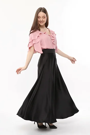 sehatex Satin Skirt Long Godeli