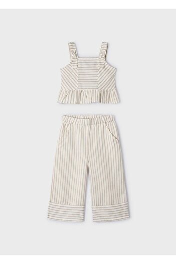 MAYORAL 03539 STRIPED GIRL'S SUIT