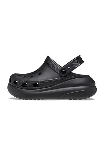 Crocs Γυναικείες μαύρες παντόφλες Classic Crush Clog 207521 -1