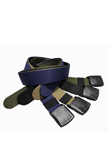 Kemer Dünyası Anti-Allergic Plastic Buckle Anti-Ray Tactical Palaska Belt