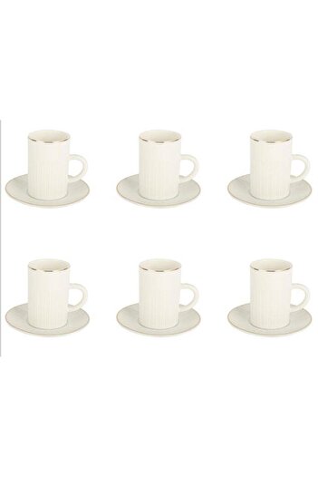Evdema 6-Piece Double Brown Fincani Set
