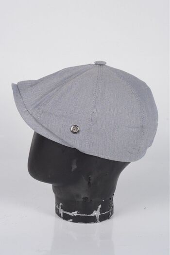 mercantoptan Cotton Summer Model English 8 Piece Cap Hat