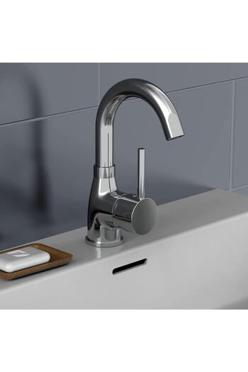Sardıcı Chrome Body Kitchen Sink Faucet