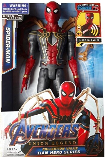 SPIDERMAN Toy Octopus Arm 29 cm Spiderman with Sound and Light