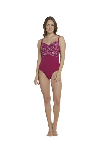 Eros V-Neck Thin Strap Swimsuit