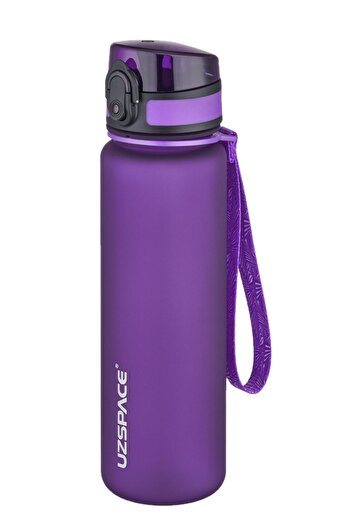 Uzspace 500 ml Tritan 3026 Water Bottle Flask Purple (Purple)