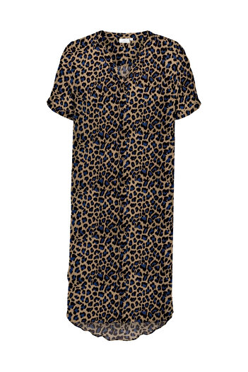 Only Carmakoma Plissiertes Kleid Carbaboost Midikleid