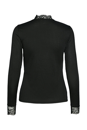 YAS. YASBLACE LS Top - S. NOOS Damen Sweatshirt