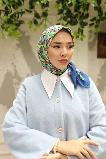 Silk Home Organic Cotton Silk Scarf 79012-09