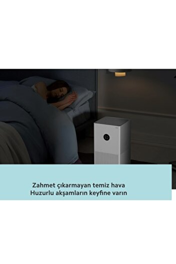 Xiaomi Koku Giderme Üçü Bir Arada filtre 60 m² Etkili Akıllı Kontrol PRO Hava Temizleme Lambader