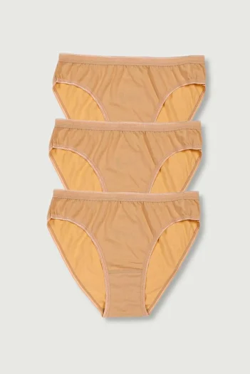 Tutku Chiloți de bikini pentru femei Skin 3 pachet ELF568T0635CCM3
