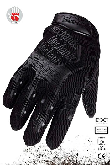 MECHANIX Mănuși tactice, de siguranță a muncii, durabile pentru motociclete cu ecran tactil, negre
