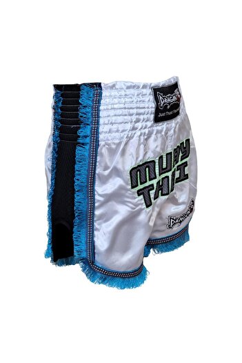 Dragondo MT3020 Muay Thai Apache Şort Püsküllü Şort Püsküllü Muay Thai Şort