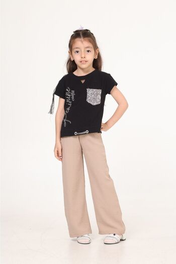 Bluence Wide Leg Aerobin Waiter Pants