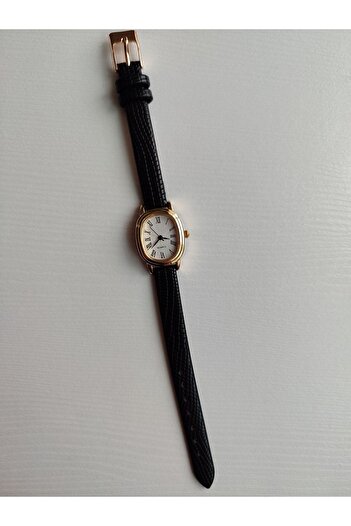 Ricardo Women's Wristwatch New Fashion Stainless Anti-tarnish Leather Cord Black Wristwatch