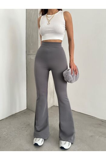 cicekhomedekor Spanish Leg Crepe Fabric Leggings High Waist Pants Big Battal Size 2xl 3xl 4xl 5xl