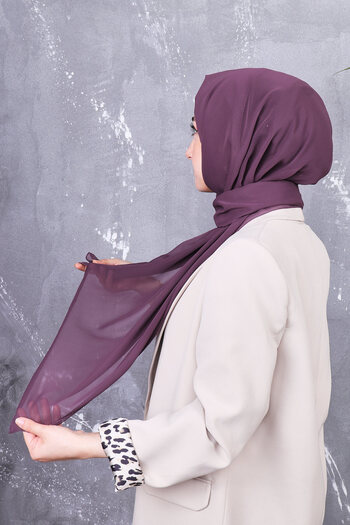 Golden Rose Chiffon Shawl
