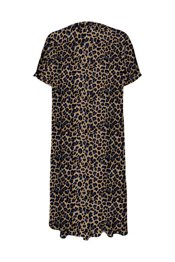 Only Carmakoma Plissiertes Kleid Carbaboost Midikleid