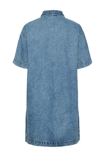 PIECES PCKATE SS - Rochie A-Cut din denim