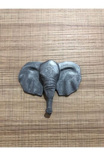 KSTECH Modern Wall Decoration - Elephant Model Hanger Bag and Keyware