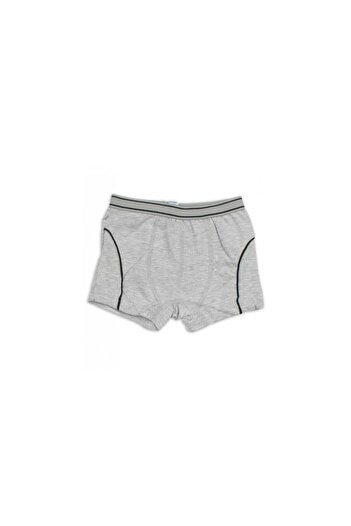 Tutku Gray Lycra Boy Boxer