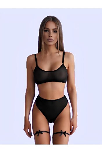 enmodaiçgiyim 2-Piece Garter Set for Women