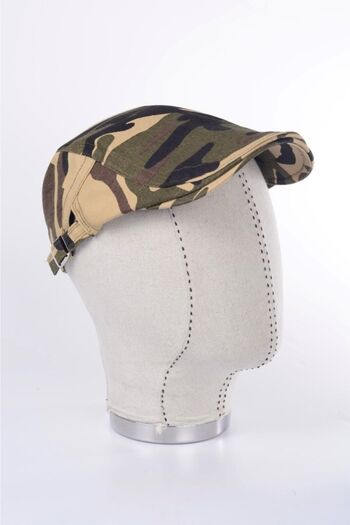 mercantoptan Linen Summer Buckle Sports Mödel London Cap