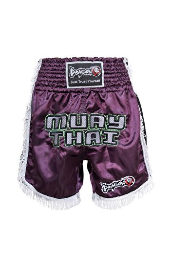 Dragondo MT3020 Muay Thai Apache Şort Püsküllü Şort Püsküllü Muay Thai Şort