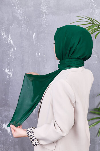 Golden Rose Chiffon Shawl