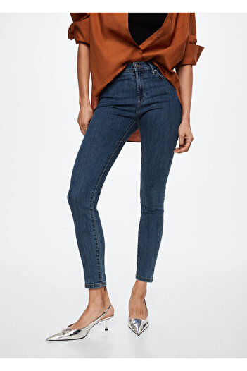 MANGO Dark Denim Women's Jeans27011132