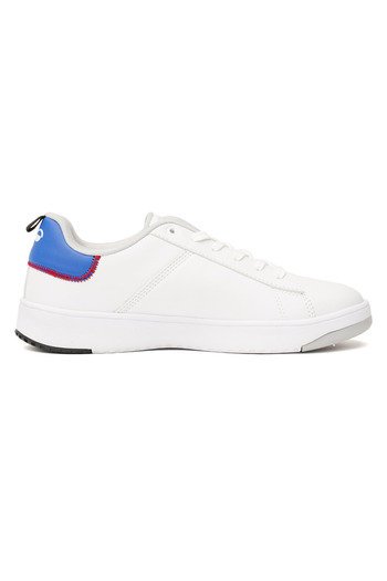 hummel 900493-9049 Model White and Blue Sneaker