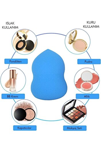 Store Süngeri, Fondöten Süngeri, Pudra Süngeri, Kapatıcı Süngeri, Güneş Kremi Süngeri, BB Krem S