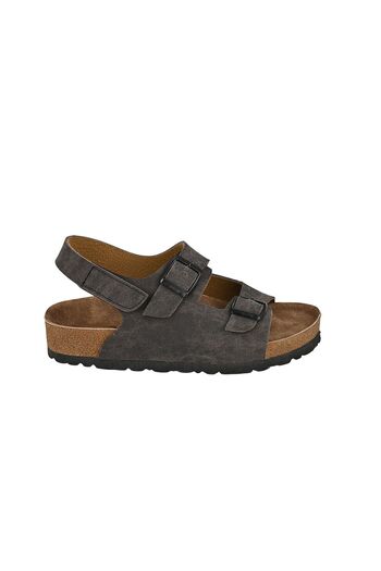 JustBow Unisex Orthopedic Brown Children's Sandals