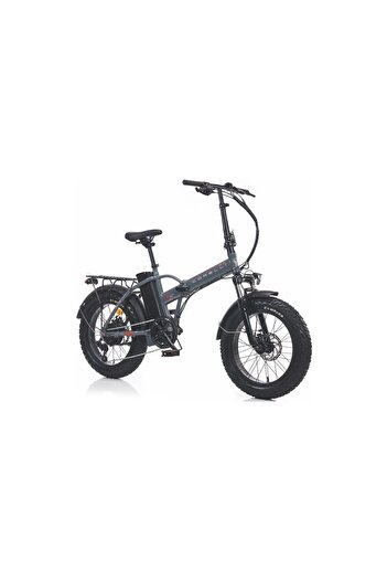 Corelli Voniq E Fat Bike Katlanır Elektirikli Bisiklet GRİ