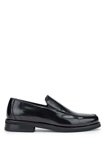 Tamer Tanca Genuine Leather Men's Black Loafer - Opening Shoes