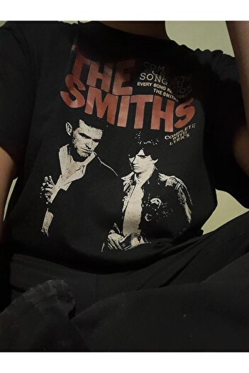 Köstebek The Smiths Black Unisex Short Sleeve Tshirt