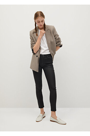 MANGO Woman Black Women's Pants77094378