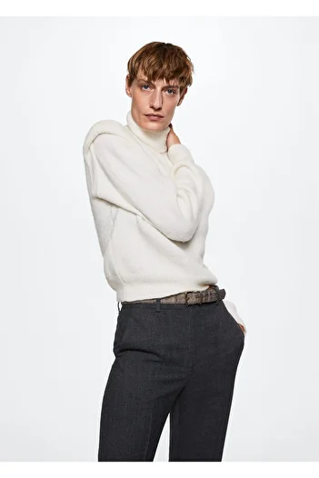 MANGO Woman natural Women's Sweater - 37035138