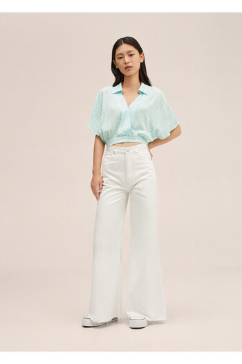 MANGO Kids Turquesa Blouse