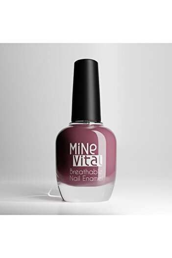 Minevital Liliac Poison - Nefes Alan Oje, Breathable, Water Permeable (F6345, O2 MATRİX), Lila