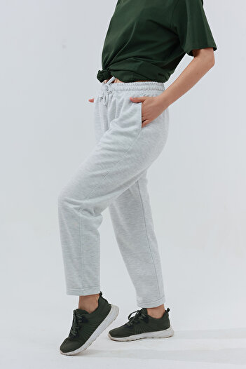TKT Γυναικείο Φούτερ Oversize Πικέ Διπλό