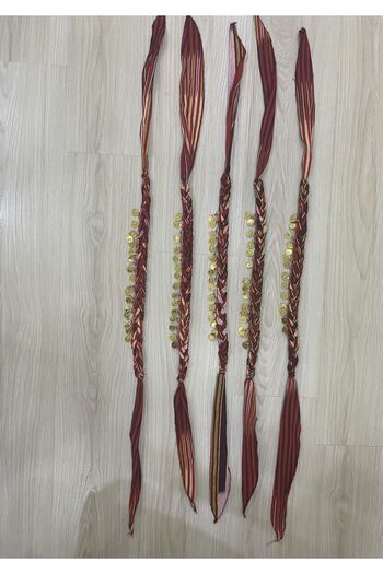DİNÇLER TEKSTİL Lyre Monkey Bandana with Hair