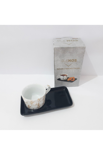 renkli çiçekler 2-Piece Presentation Neskafe Cup