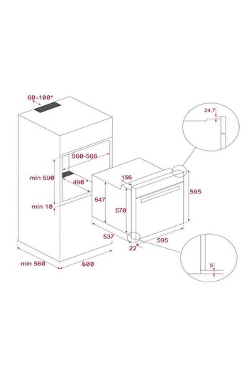 Teka Urban Serisi Gri Set ( Hlb 8400 St - Gzc 75330 - Dlv 68660-ml 8220 Bıs )