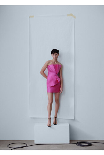 MANGO Rochie de damă fuchsia47046713