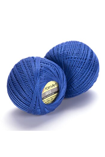 Yarnart Iris - Mercerized Lace Σχοινί Μπλε-922
