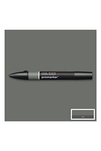 Winsor Newton Promarker Double Ended Alcohol Based Graphic Drawing Pen Ice Gray 6