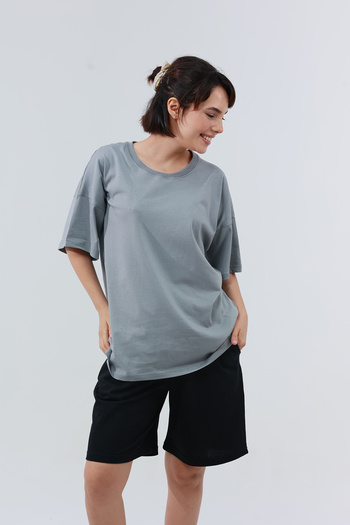 TKT Γυναικείο Oversize Άνετο T-shirt - Kalıpı