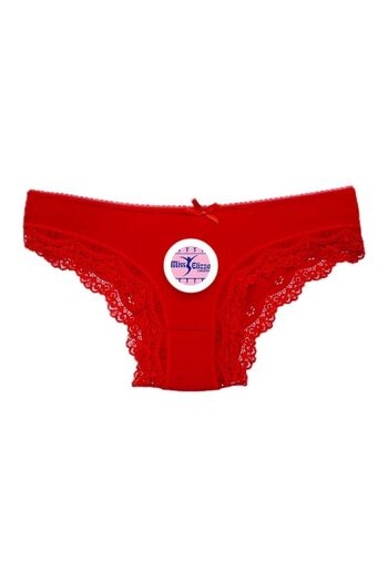 MİSS ELİZZA Bikini cu dantelă de Anul Nou Roșu 1 bucată