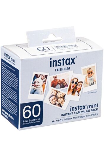 Choice Origin Fujifilm Instax Mini Film Paper 60 Sheets for Fuji Instant Film Cameras Instax Mini 12 11 ...